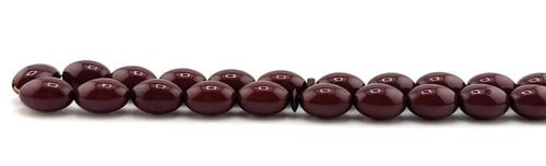 سبحة مسك الغزال (أحمر غامق مائل إلى الكستنائي)