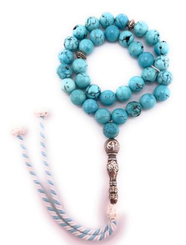 سبحة حجر الفيروز