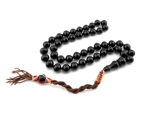 مسبحة الفاتوران الزعفراني (اللون أسود)