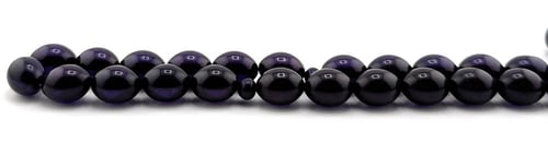 مسبحة الفاتوران الزعفراني (اللون أسود لامع)