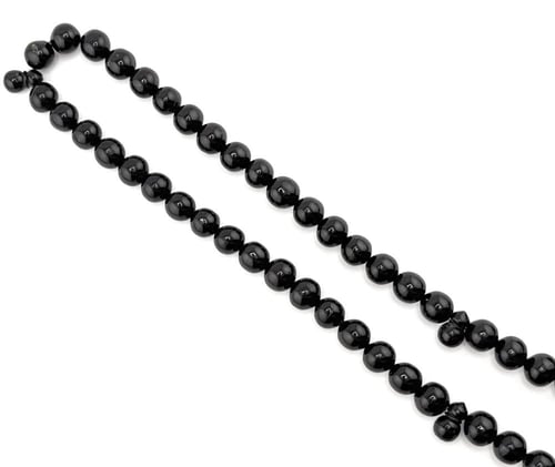 مسبحة المرجان الأسود الطبيعي 100% من البحر الأحمر