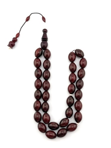 سبحة خشب جوز الكوك العودي