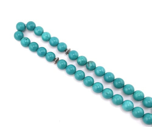 سبحة حجر الفيروز