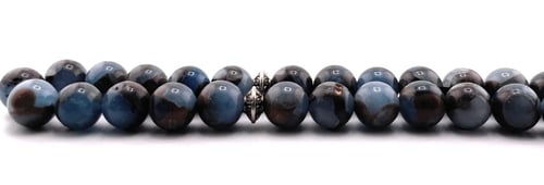 مسبحة من حجر الرمل بتصميم حجر النجمة