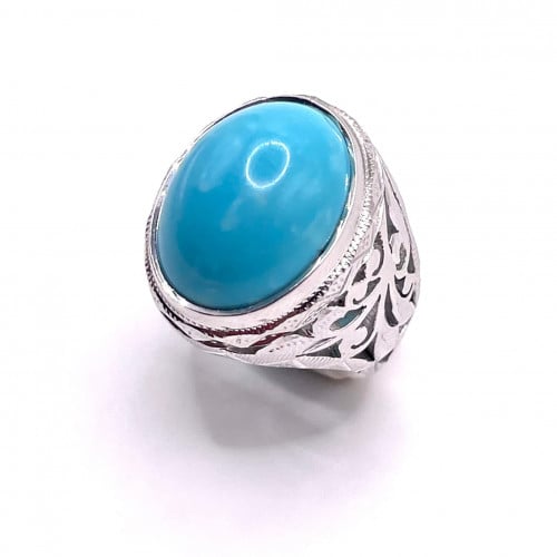 خاتم فيروز طبيعي