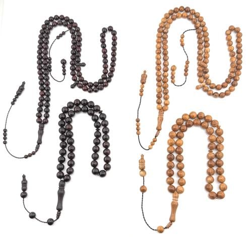 بكج سبح أخشاب جوز الكوك