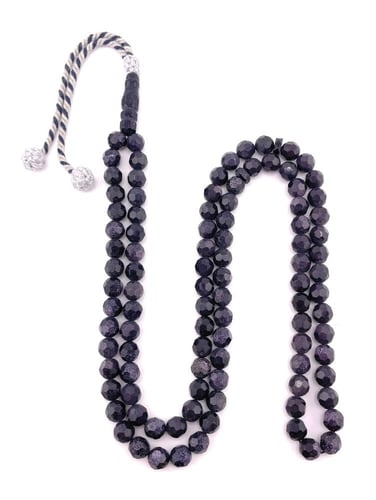 سبحة حجر النجوم الكريستالي