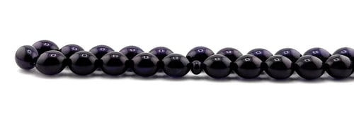 مسبحة الفاتوران الزعفراني (أسود غامق يميل إلى البن...