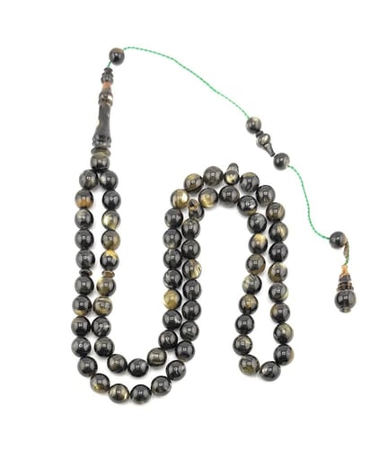 سبحة مصنوعة من خام الفاتوران الأمريكي خراطة يدوية...