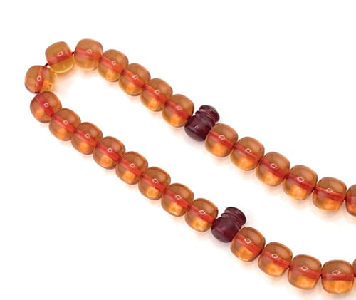 مسبحة الفاتوران الزعفراني (اللون البرتقالي)