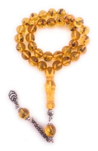 مسبحة الكهرمان المحشر