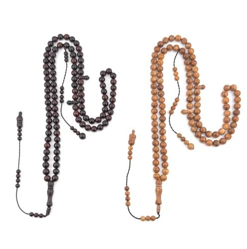 بكج سبح أخشاب جوز الكوك