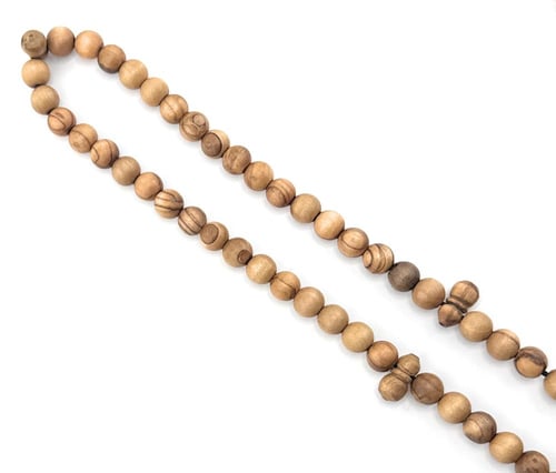 سبحة خشب الزيتون 2 في 1 سبحة و إسوارة