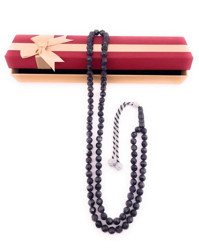 سبحة حجر النجوم الكريستالي