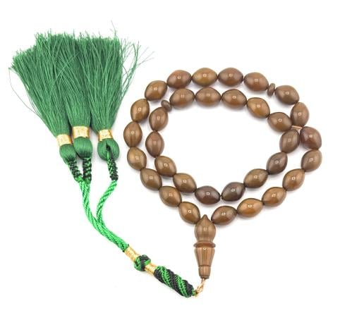 سبحة مسك الغزال (بني)