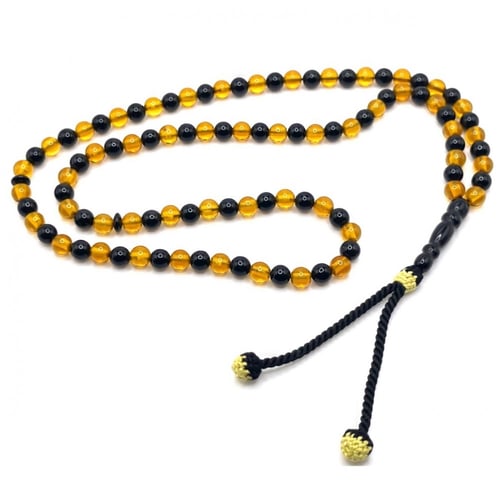 سبحة كهرمان مع يسر