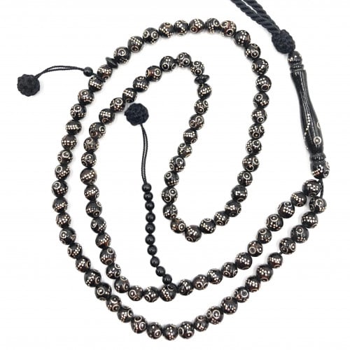 سبحة مرجان أسود (يسر)