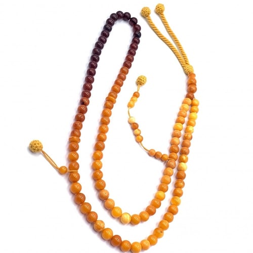 سبحة كهرمان ليتواني مدرج