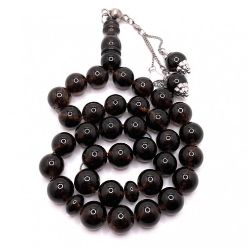 سبحة كهرمان بولوني مشجر