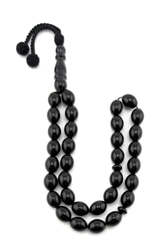 سبحة المرجان الاسود (اليسر)