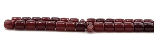 سبحة مسك الغزال (أحمر غامق)