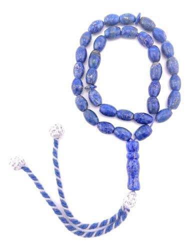 سبحة حجراللازورد ‏(Lapis Lazuli)