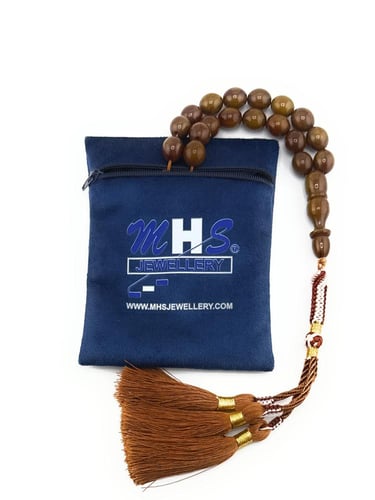 سبحة مسك الغزال (بني فاتح)