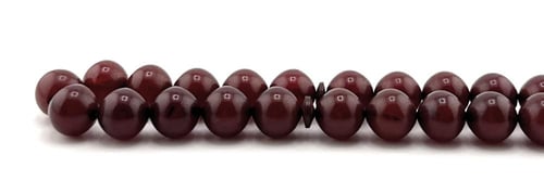 سبحة مسك الغزال (بني داكن)