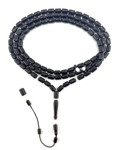 سبحة فاخرة من المرجان الاسود الطبيعي 100% من اعماق...