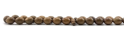 سبحة خشب البيلسان الطبيعي ذو رائحة خام نادر