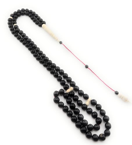 سبحة المرجان الأسود الطبيعي 100% مستخرج من اعماق ا...