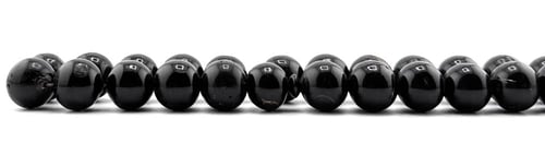 سبحة المرجان الأسود (اليسر) الطبيعي البلدي المضغوط