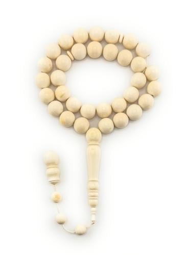 سبحة العاج الأصلي الطبيعي