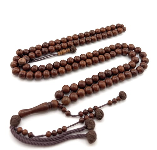 سبحة خشب جوز الكوك بعداد