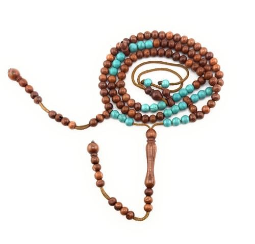 سبحة خشب جوز الكوك الطبيعي يتميز بدرجاته الدافئة و...