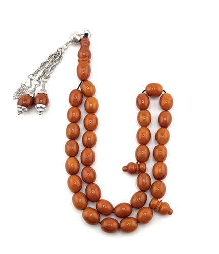 سبحة حجر الكهرمان الكالينقرادي الضغط مشغول في روسي...