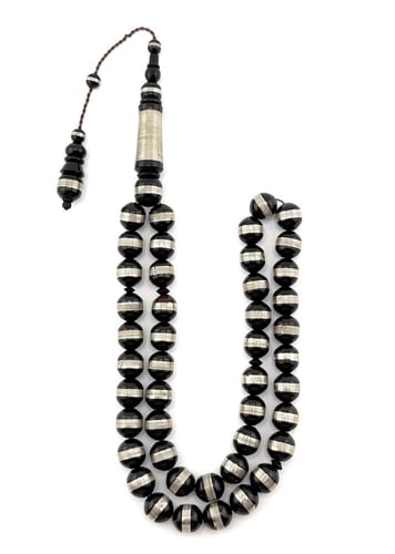 سبحة خشب جوز الكوك المجدول