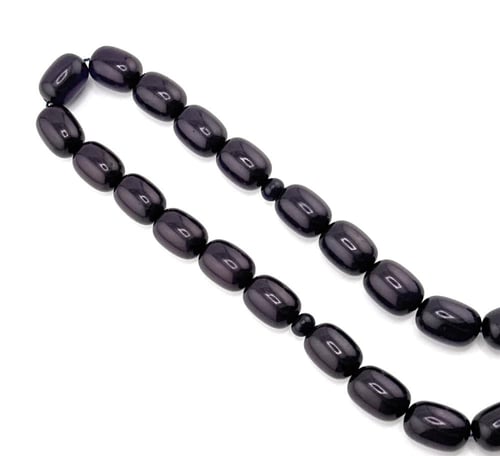 مسبحة الفاتوران الزعفراني (اللون أسود غامق مايل لل...