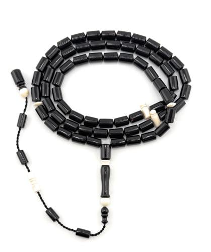 سبحة المرجان الأسود الطبيعي (اليسر) مستخرج من البح...