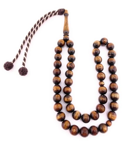 سبحة المرجان البني أو الذهبي (اليسر) golden