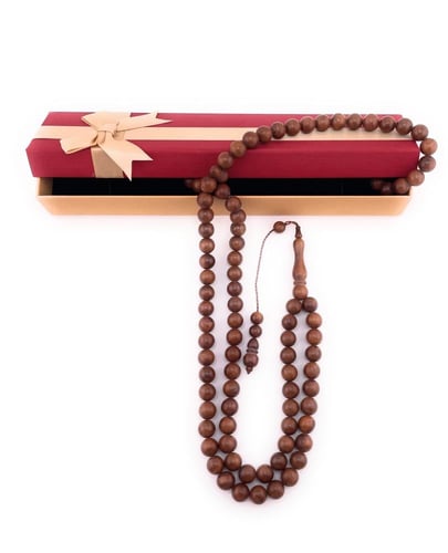 سبحة خشب جوز الكوك التركي