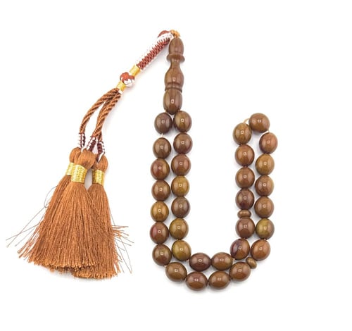 سبحة مسك الغزال (بني فاتح)