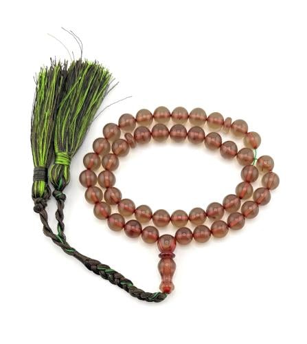 مسبحة الفاتوران الزعفراني (اللون البني)