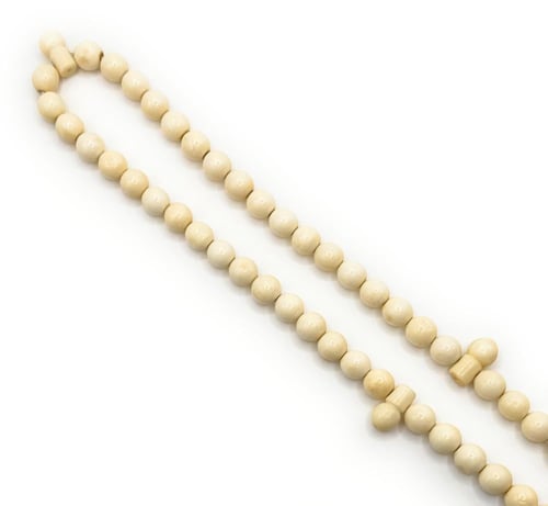 مسبحة العاج أصلية مصنوعة يدويا