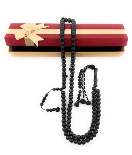 سبحة خشب جوز الكوك الاسود