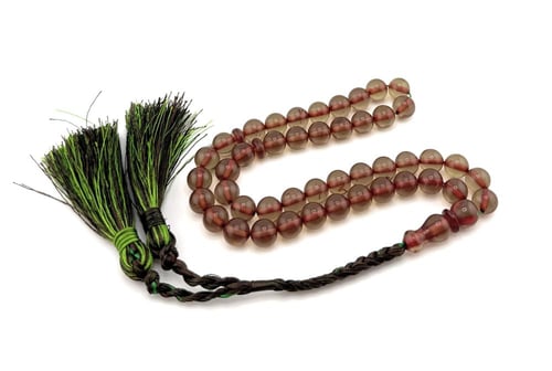 مسبحة الفاتوران الزعفراني (اللون البني)