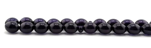 مسبحة الفاتوران الزعفراني (أسود غامق مائل إلى البن...