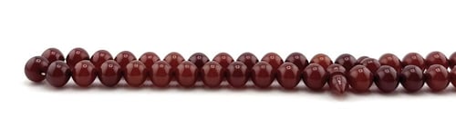 سبحة مسك الغزال (أحمر غامق مائل إلى البني)