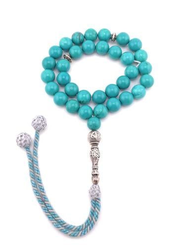 سبحة حجر الفيروز