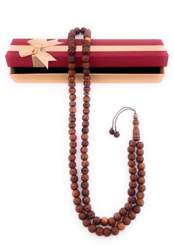 مسبحة خشب الزيتون (Olive Wood)